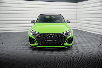 Maxton Carbon Fiber Front Splitter Audi RS3 Limousine / Sportback 8Y