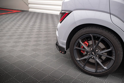 Maxton Heck Ansatz Flaps Diffusor V.1 +Flaps für Hyundai Kona N Mk1