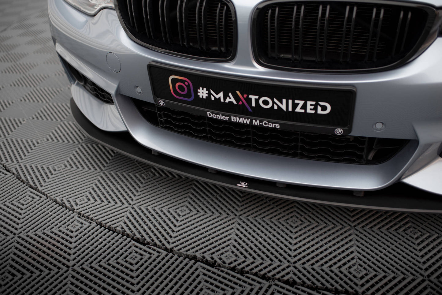 Maxton Street Pro Front Ansatz für für BMW 4er Coupe / Gran Coupe / Cabrio M-Paket F32 / F36 / F33