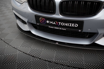 Maxton Street Pro Front Ansatz für für BMW 4er Coupe / Gran Coupe / Cabrio M-Paket F32 / F36 / F33