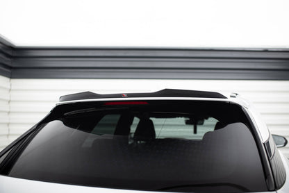 Maxton Spoiler CAP für Lexus RX F-Sport Mk5 schwarz Hochglanz