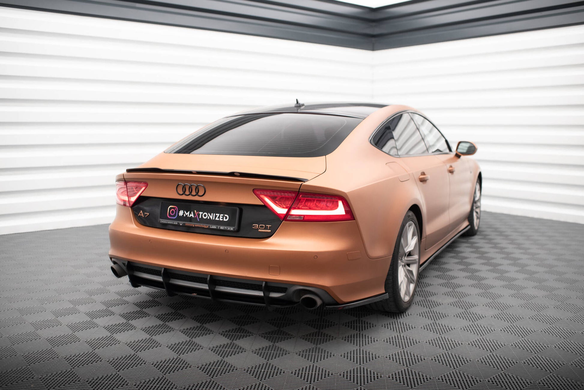 Maxton Street Pro Heckschürze für Audi A7 C7