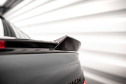 Maxton Spoiler CAP für 3D BMW 2 Coupe G42 / M2 G87 schwarz Hochglanz