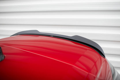 Maxton Spoiler CAP für Peugeot 308 SW Mk3 schwarz Hochglanz