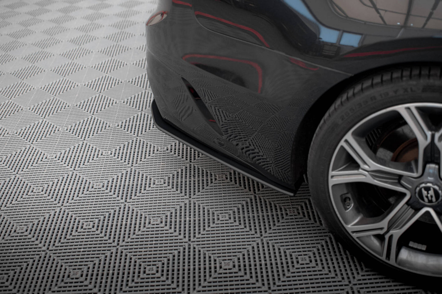 Maxton Street Pro Heck Ansatz Flaps Diffusor für Kia Stinger GT / GT-Line  Mk1