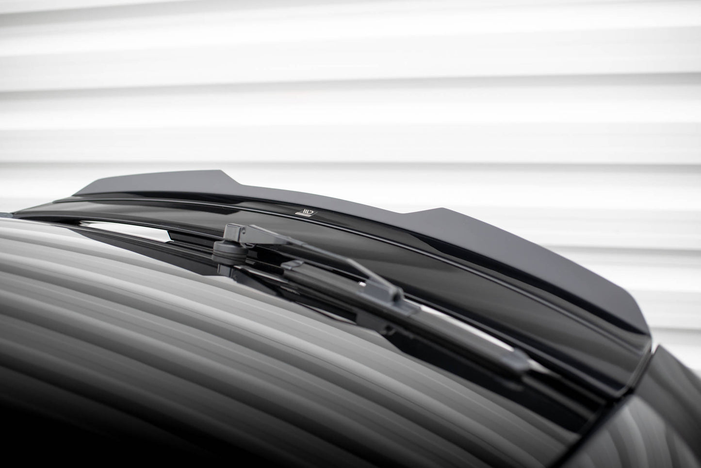 Maxton Niedriger Spoiler CAP für Honda Civic Sport Mk 10 schwarz Hochglanz