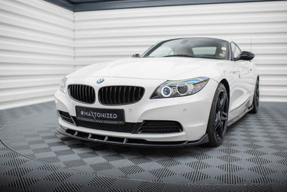 Maxton Front Ansatz V.1 für BMW Z4 E89 schwarz Hochglanz