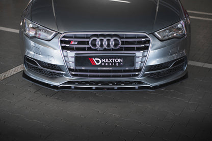 Maxton Street Pro Front Ansatz für für Audi S3 / A3 S-Line Limousine 8V