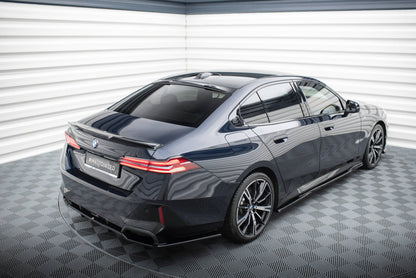 Maxton Heckscheiben Spoiler für BMW 5er M-Paket G60 schwarz Hochglanz