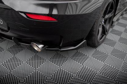 Maxton Heck Ansatz Flaps Diffusor für BMW Z4 M-Paket E89 Facelift schwarz Hochglanz