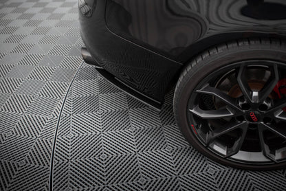 Maxton Street Pro Heck Ansatz Flaps Diffusor für Audi S5 / A5 S-Line Coupe / Cabriolet 8T