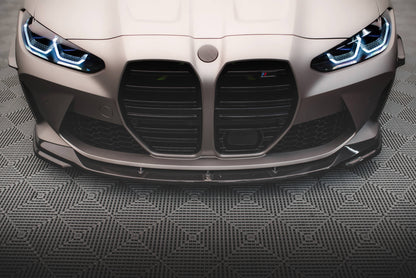 Maxton Set of Carbon Fiber Splitters BMW M4 G82 schwarz matt