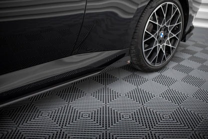 Maxton Side Flaps BMW 2 Coupe G42 schwarz Hochglanz