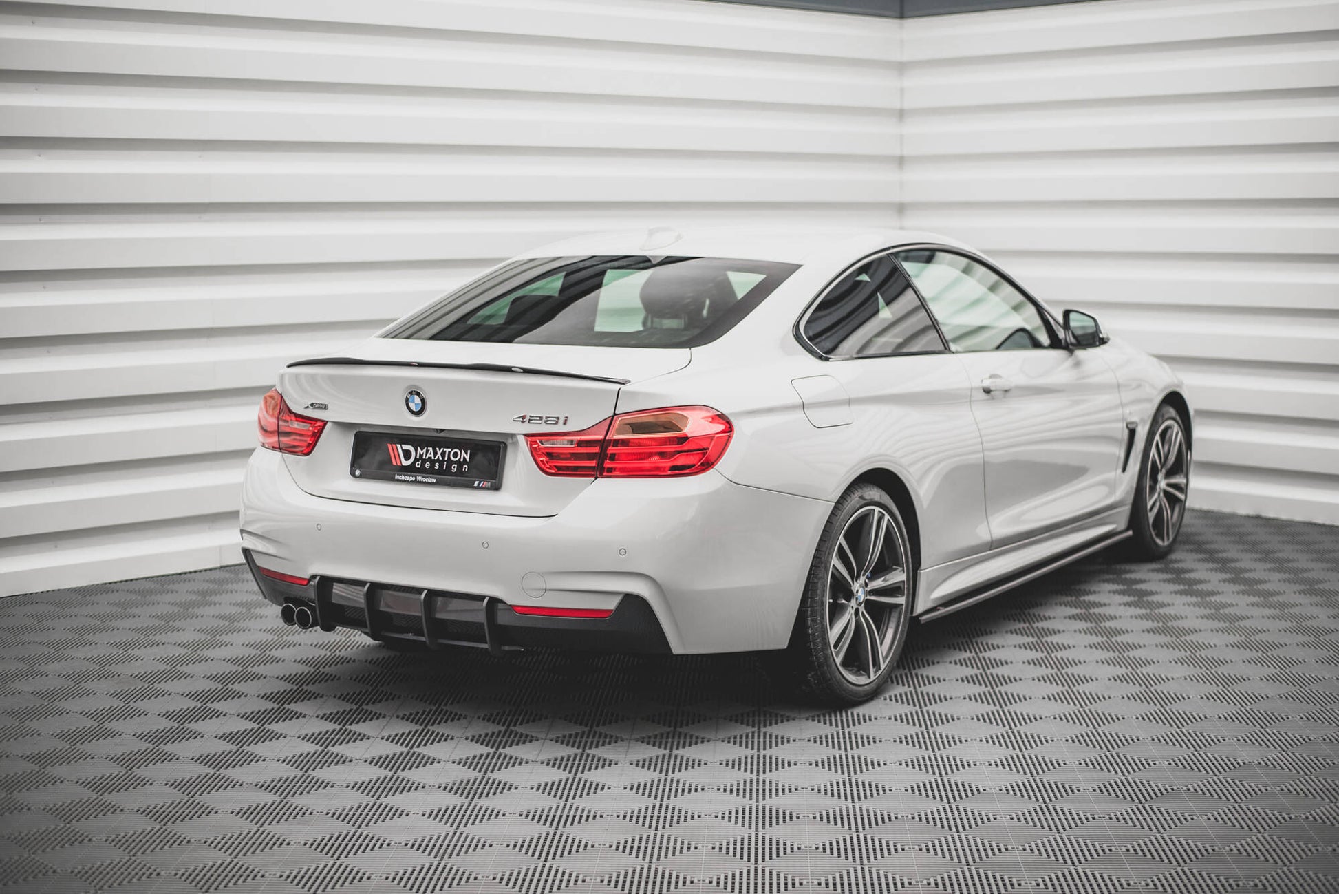 Maxton Street Pro Heckschürze V.1 für BMW 4er M-Paket F32