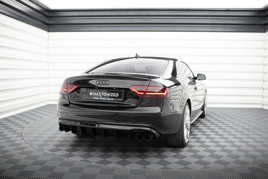 Maxton Diffusor Heck Ansatz für Audi S5 Coupe / Cabrio S-Line 8T