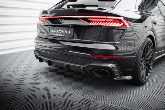 Maxton Carbon Fiber Diffusor Heck Ansatz für Audi RSQ8 Mk1