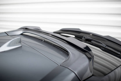 Maxton Höher Spoiler CAP für Honda Civic Sport Mk 10 schwarz Hochglanz
