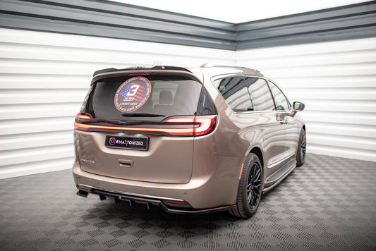 Maxton Spoiler CAP für Chrysler Pacifica Mk2 schwarz Hochglanz
