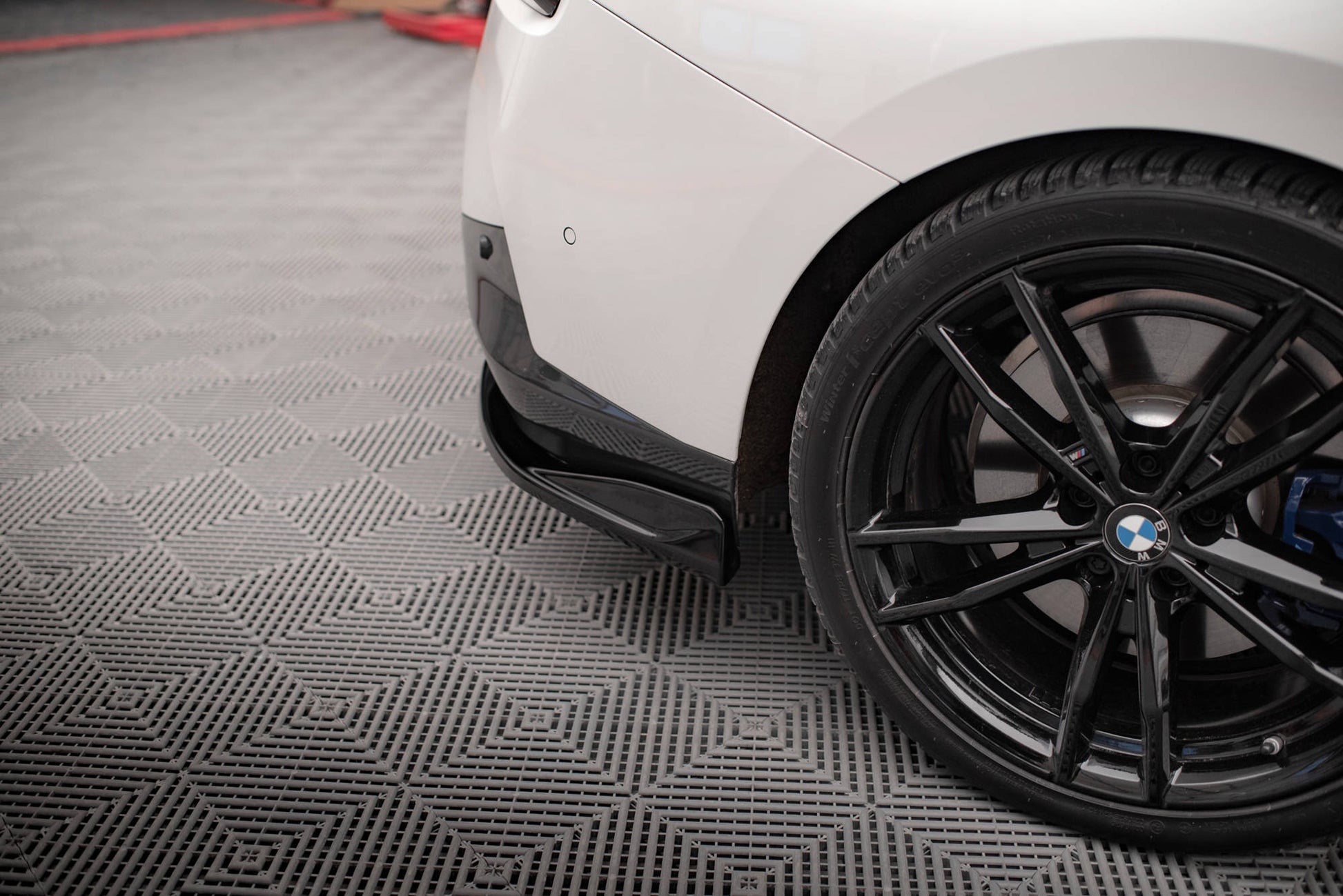Maxton Heck Ansatz Flaps Diffusor V.1 für BMW 2 Coupe M-Paket G42 schwarz Hochglanz