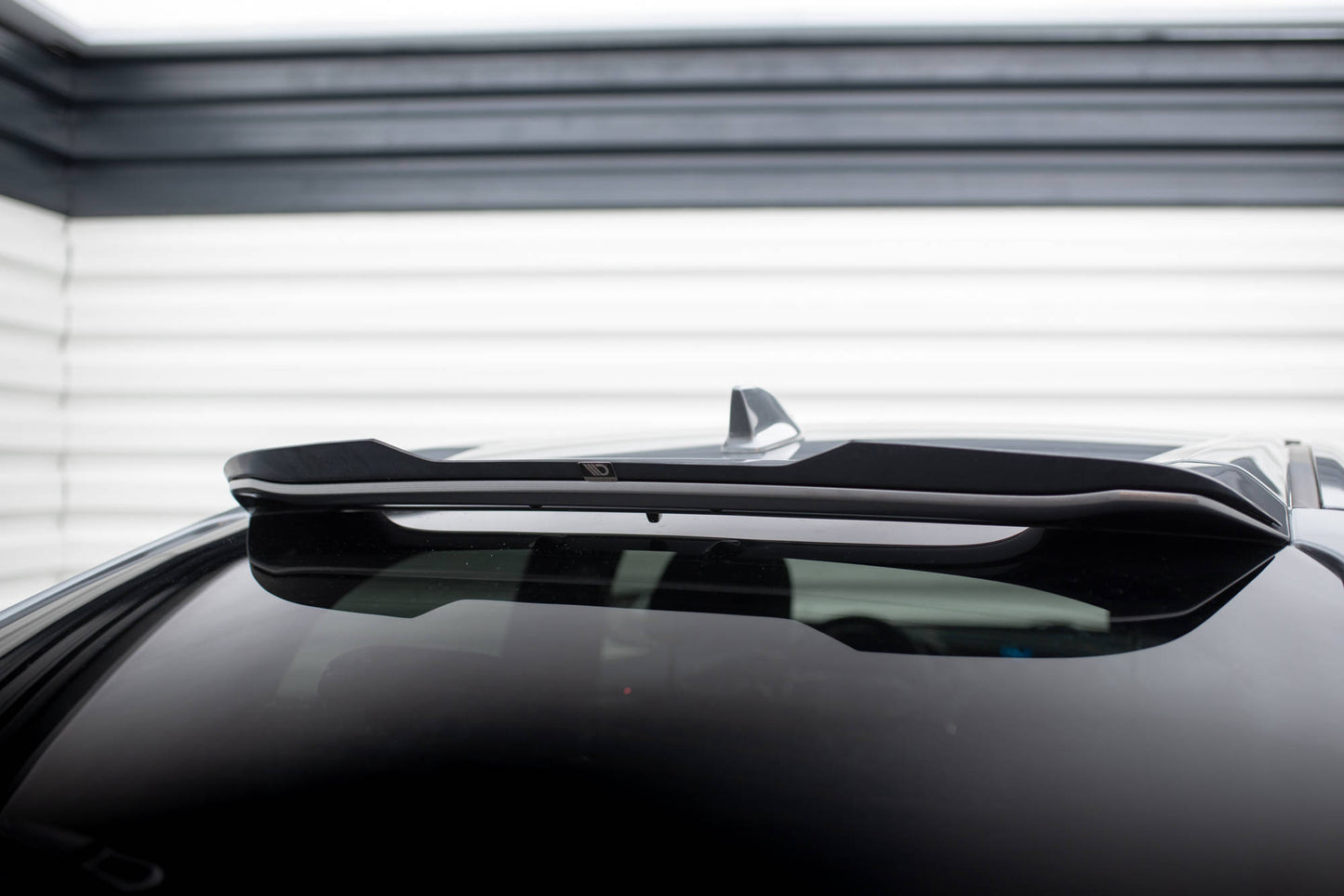 Maxton Höher Spoiler CAP für Honda Civic Sport Mk 10 schwarz Hochglanz