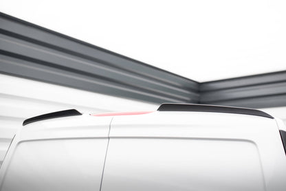 Maxton Spoiler CAP für Ford Transit Connect Mk2 Facelift schwarz Hochglanz