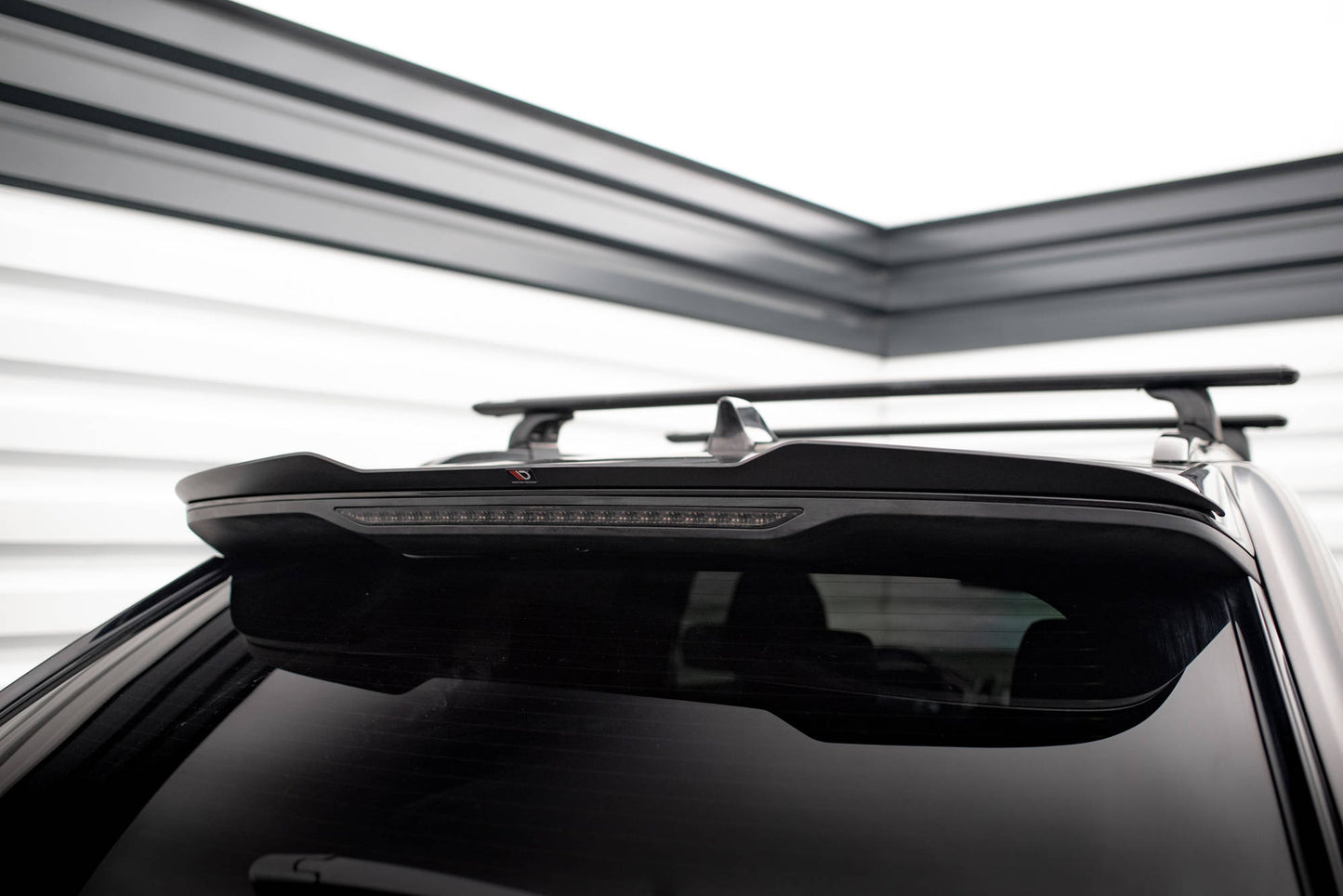 Maxton Spoiler CAP für Ford Edge Mk2 schwarz Hochglanz