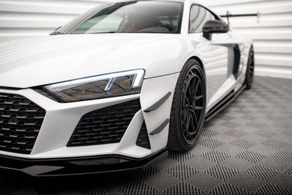 Maxton Stoßstangenflügel vorne (Canards) Audi R8 Mk2 Facelift