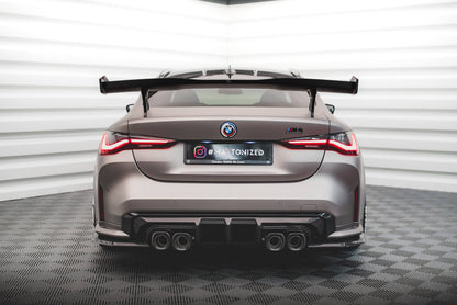 Maxton Carbon Fiber Heck Ansatz Flaps Diffusor für BMW M4 G82