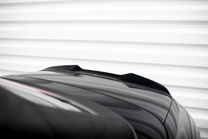 Maxton Spoiler CAP für 3D Audi S5 / A5 S-Line Cabrio 8T schwarz Hochglanz