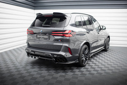 Maxton Spoiler CAP für 3D BMW X5 M F95 Facelift schwarz Hochglanz
