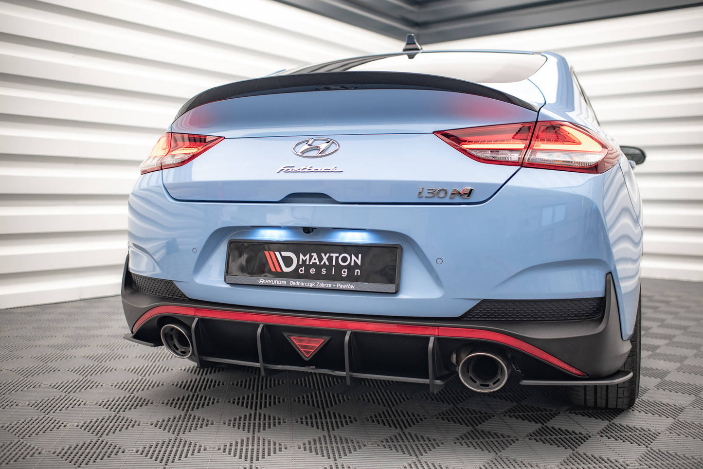 Maxton Street Pro Heckschürze für Hyundai I30 N Fastback Mk3 Facelift