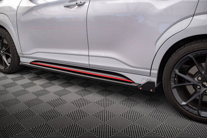 Maxton Seitenschweller Ansatz für V.1 für + Flaps Hyundai Kona N Mk1