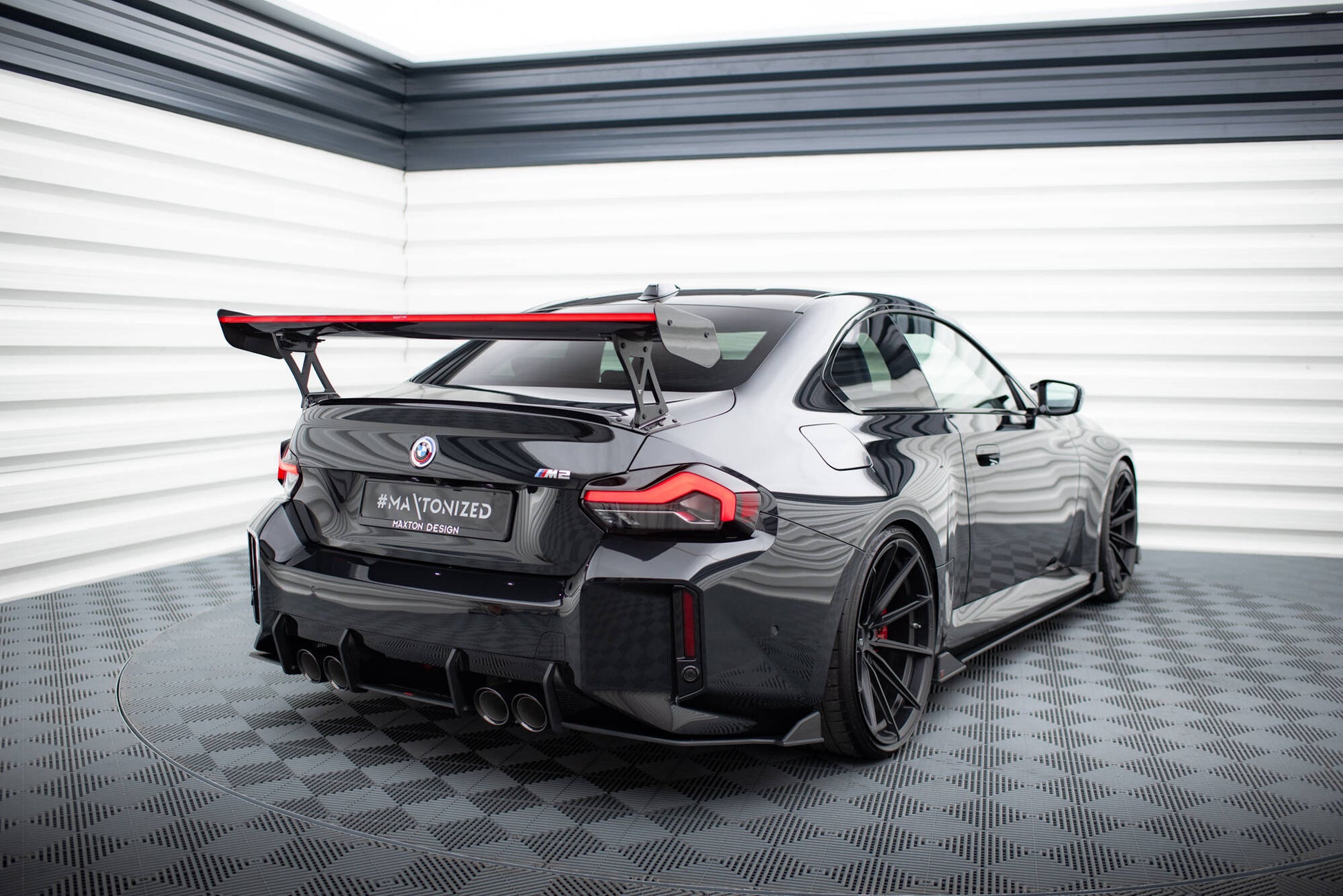 Maxton Street Pro Heck Ansatz Flaps Diffusor V.2 für BMW M2 G87