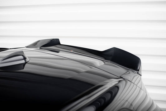 Maxton Spoiler CAP für 3D BMW X3 M F97 Facelift schwarz Hochglanz