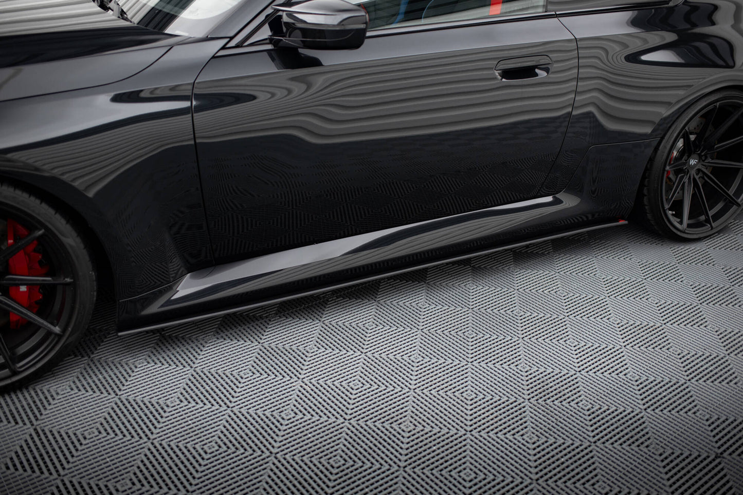 Maxton Street Pro Seitenschweller Ansatz für V.1 für BMW M2 G87