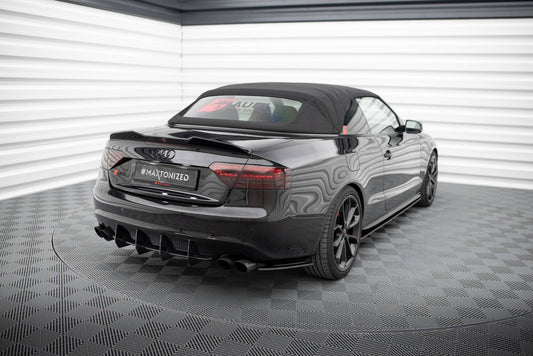 Maxton Street Pro Heck Ansatz Flaps Diffusor für Audi S5 / A5 S-Line Coupe / Cabriolet 8T