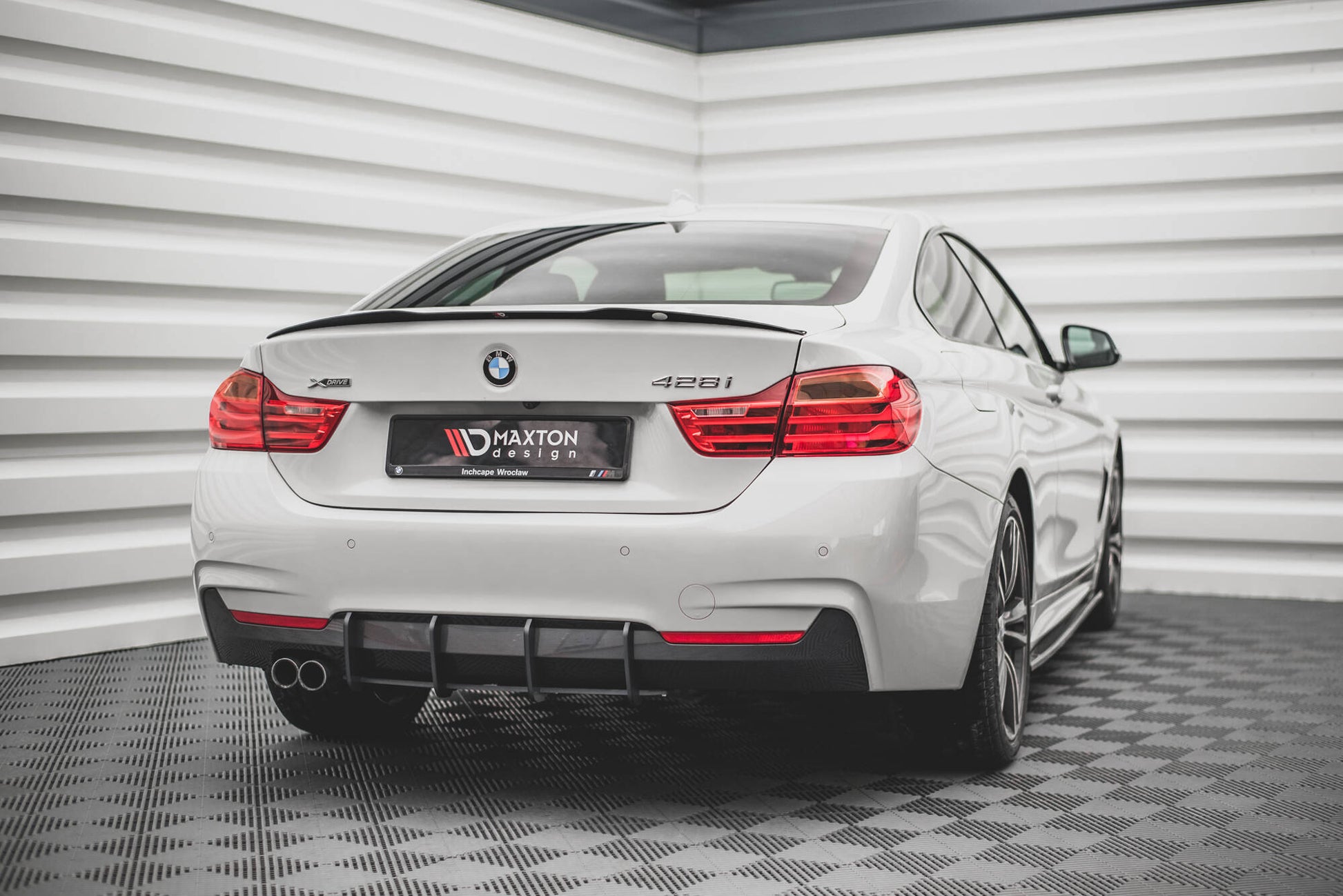 Maxton Street Pro Heckschürze V.1 für BMW 4er M-Paket F32