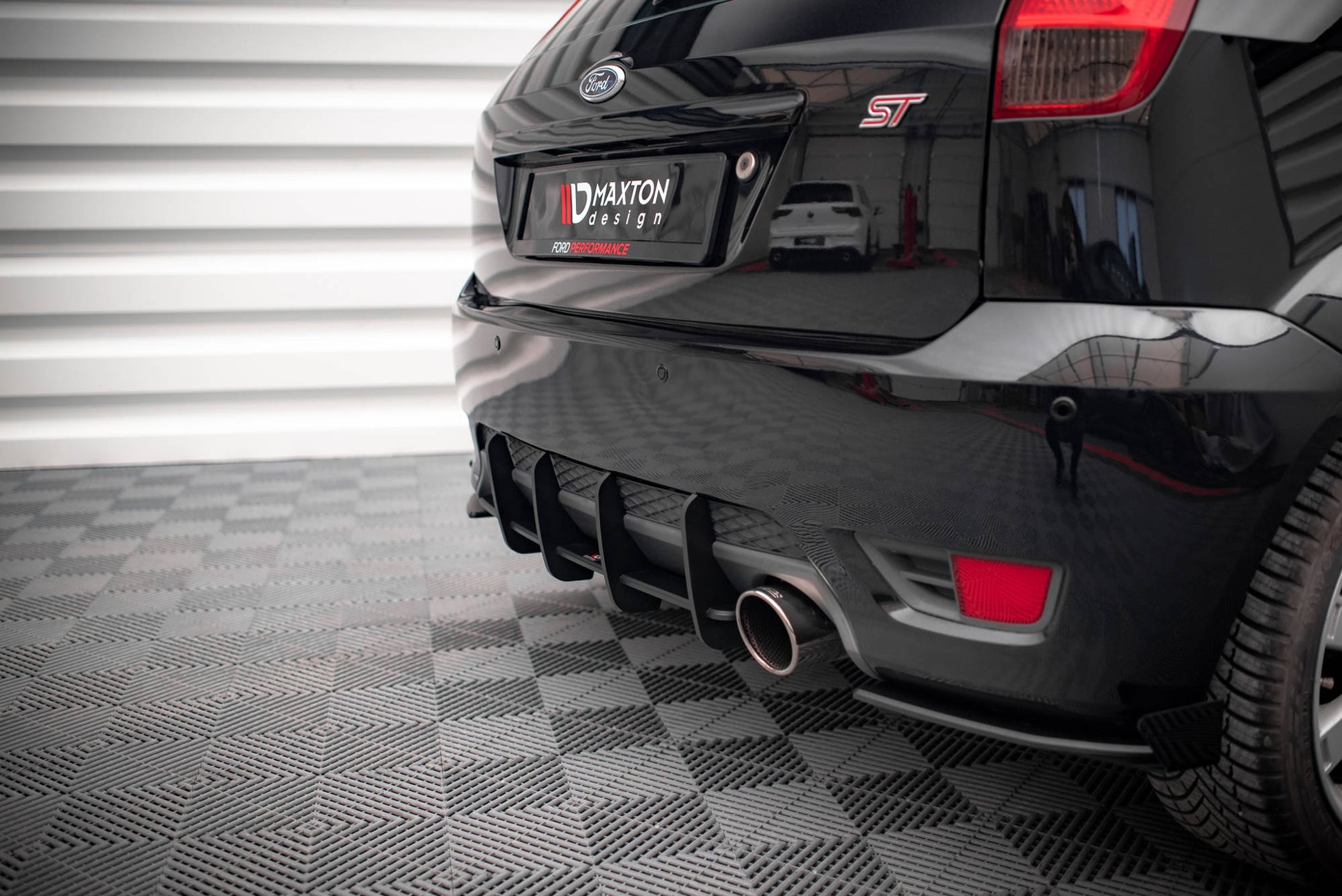Maxton Street Pro Heckschürze für Ford Fiesta ST Mk6