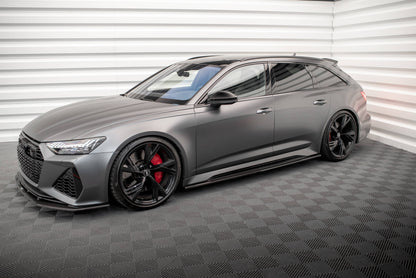 Maxton Carbon Fiber Seitenschweller Audi RS6 C8 / RS7 C8