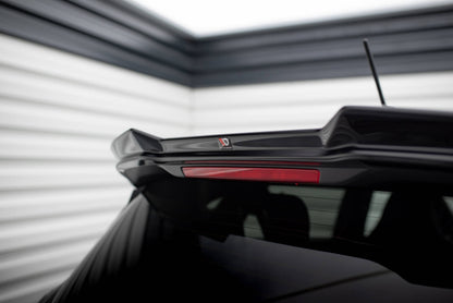 Maxton Spoiler CAP für 3D Ford Fiesta ST / ST-Line Mk8 schwarz Hochglanz