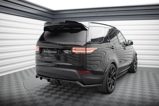 Maxton Mittlerer Diffusor Heck Ansatz DTM Look für Land Rover Discovery HSE Mk5 schwarz Hochglanz