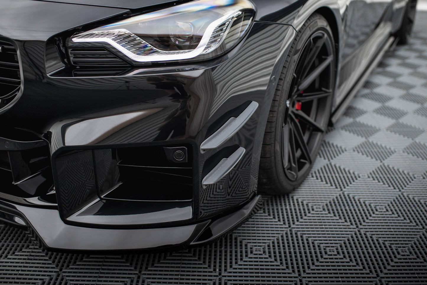 Maxton Stoßstangenflügel vorne (Canards) BMW M2 G87
