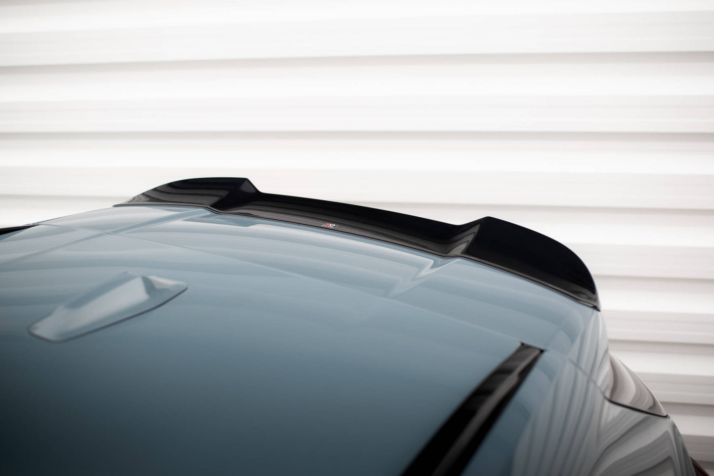 Maxton Spoiler CAP für 3D BMW X1 M-Paket U11 schwarz Hochglanz