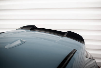 Maxton Spoiler CAP für 3D BMW X1 M-Paket U11 schwarz Hochglanz