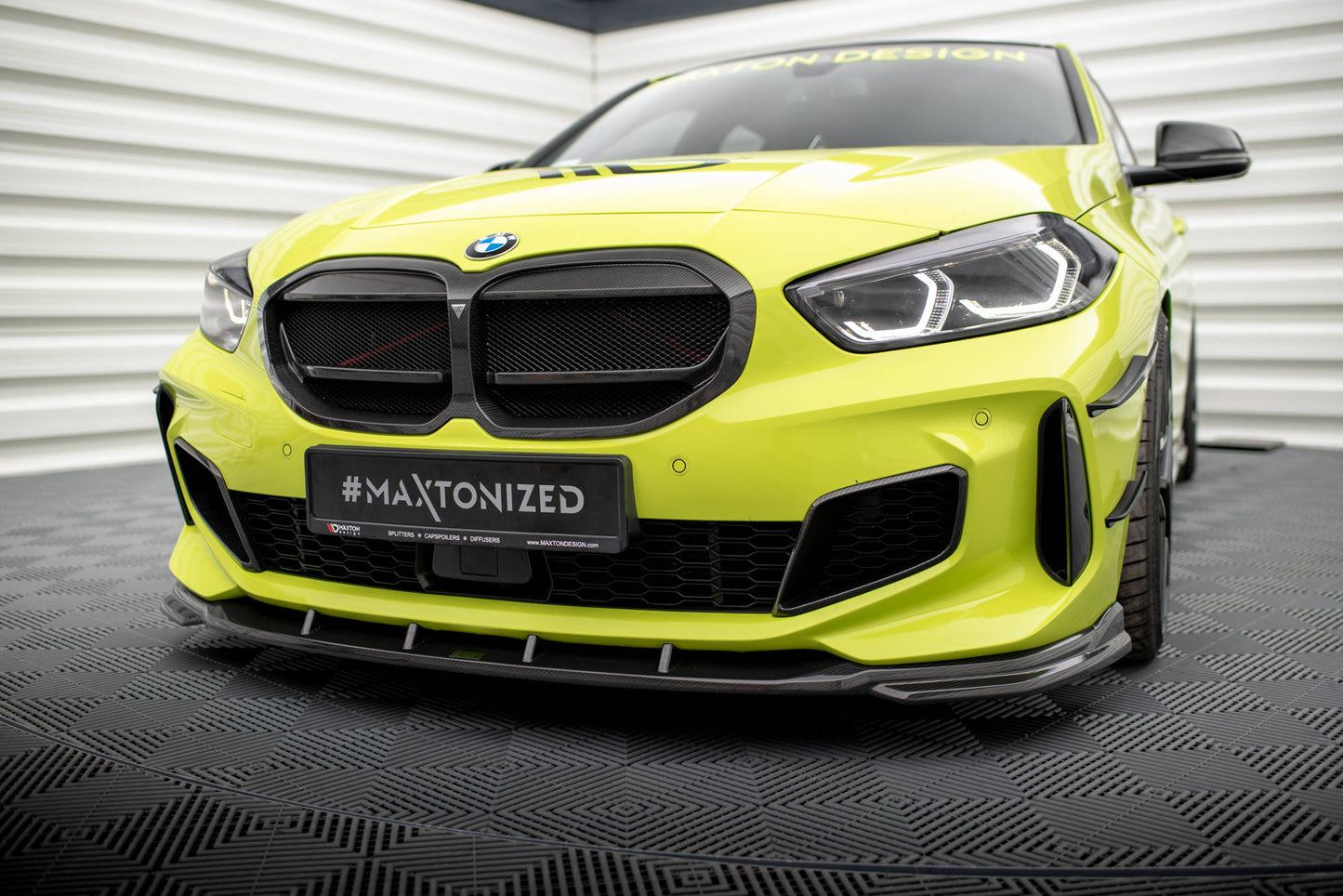 Maxton Carbon Fiber Front Grill BMW 1er F40 M-Paket/ M135i