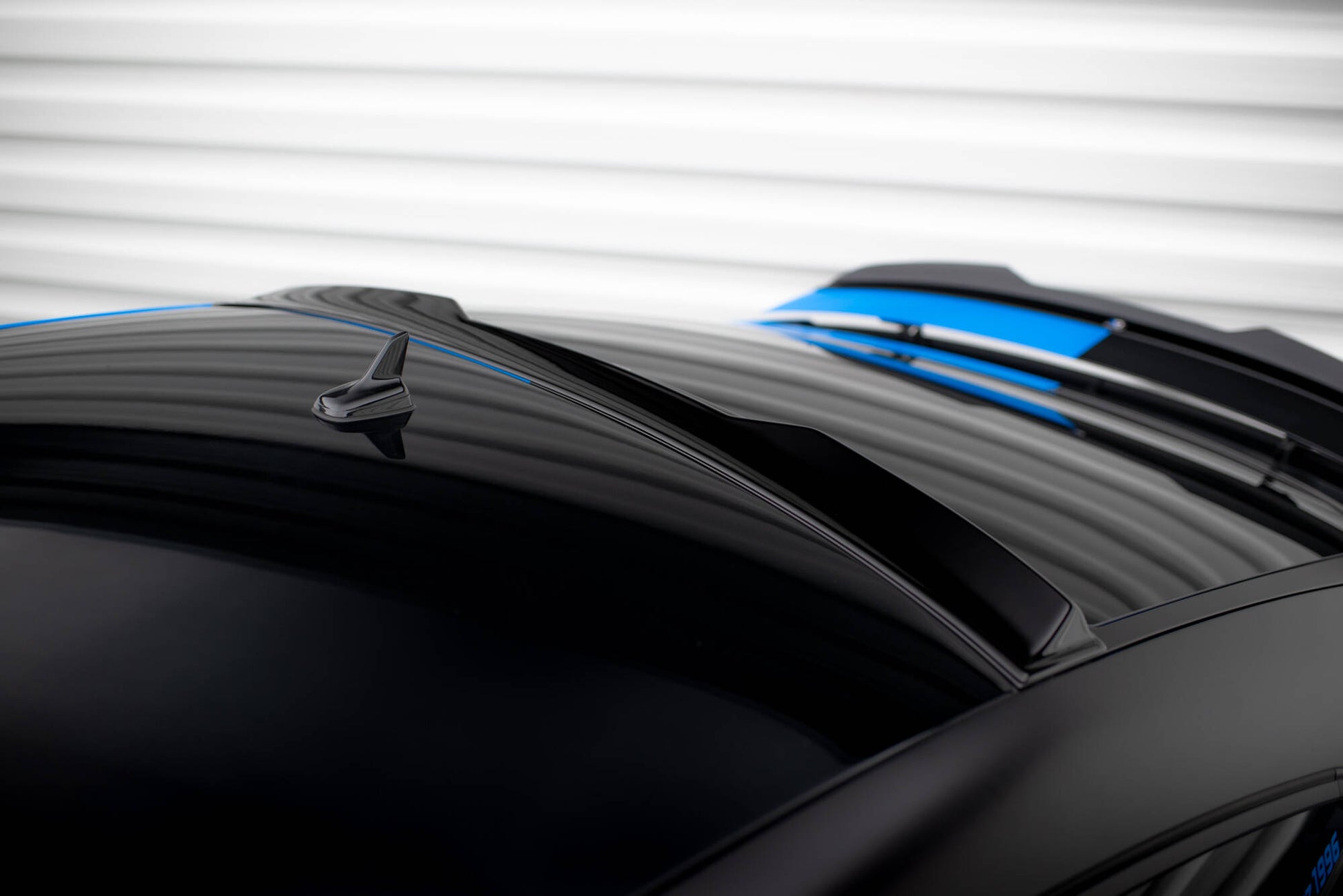 Maxton Heckscheiben Spoiler für Audi TT S 8S Facelift schwarz Hochglanz