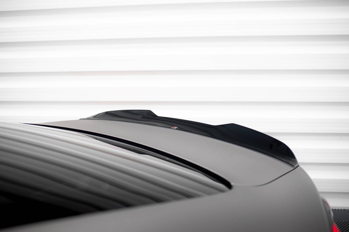 Maxton Spoiler CAP für 3D BMW M4 G82 / M440i G22 / 4 M-Paket G22 schwarz Hochglanz