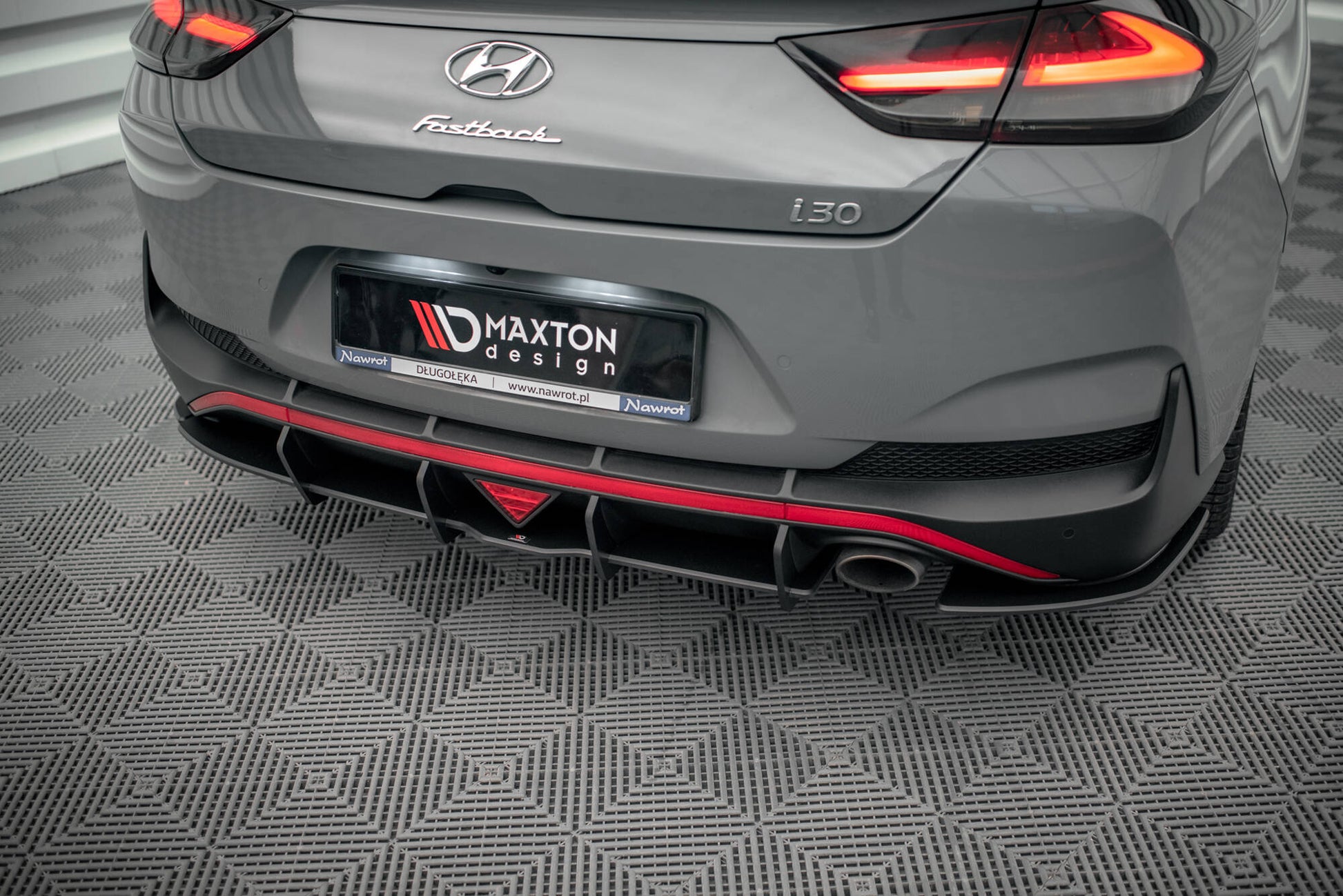 Maxton Street Pro Heckschürze für Hyundai I30 Fastback N-Line Mk3 Facelift