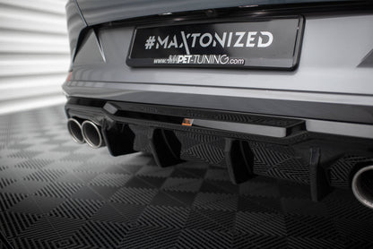 Maxton Diffusor Heck Ansatz für + Endschalldampfer Sportauspuff Attrappe Cupra Formentor Mk1