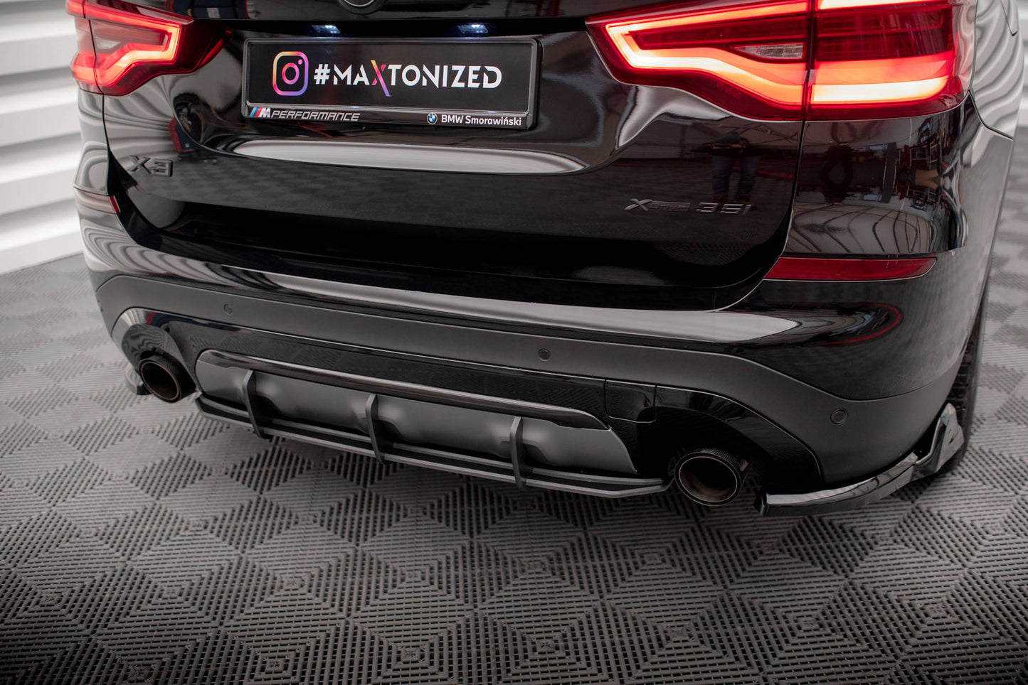 Maxton Street Pro Heckschürze für BMW X3 G01